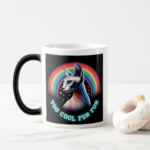 Mug Magic Sphynx Chat Photo Chauffage Changement de Cool