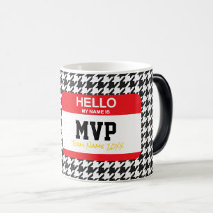 Mug Magic Sports Bonjour Mon nom est MVP Houndstooth Team An