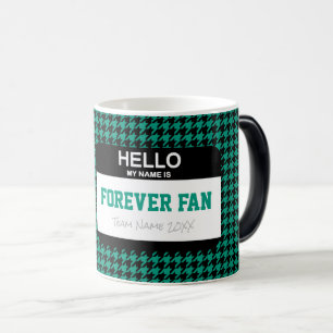 Mug Magic Sports Bonjour Mon Nom Est Philly Houndstooth Anné