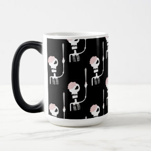Mug Magic Squelette d'Halloween avec une épée 