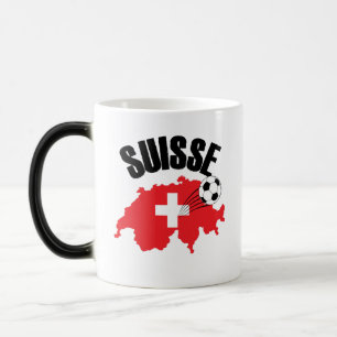 Mug Magic Suisse Suisse Carte Suisse Football Suisse