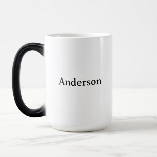 Mug Magic Supprimer le texte Remplacer votre propre concepti