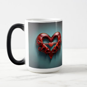 Mug Magic Symbole d'amour Transformations magiques Morpher M