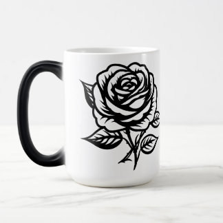 Mug Magic Tatouage Flash Art Rose