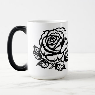 Mug Magic Tatouage Flash Art Rose Fleur