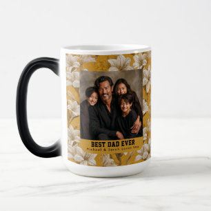 Mug Magic Texture Papa Pop Famille Amaryllis Dorée