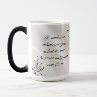 Mug Magic Thème rustique moderne minimaliste bon matin