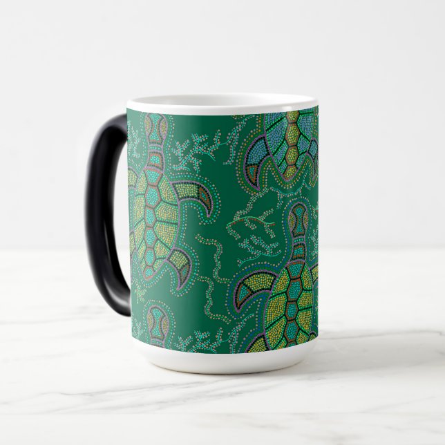 Mug Magic Tortue des Caraïbes (Devant gauche)