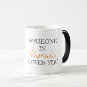 Mug Magic Typographie moderne Quelqu'un dans l'EMPLACEMENT v
