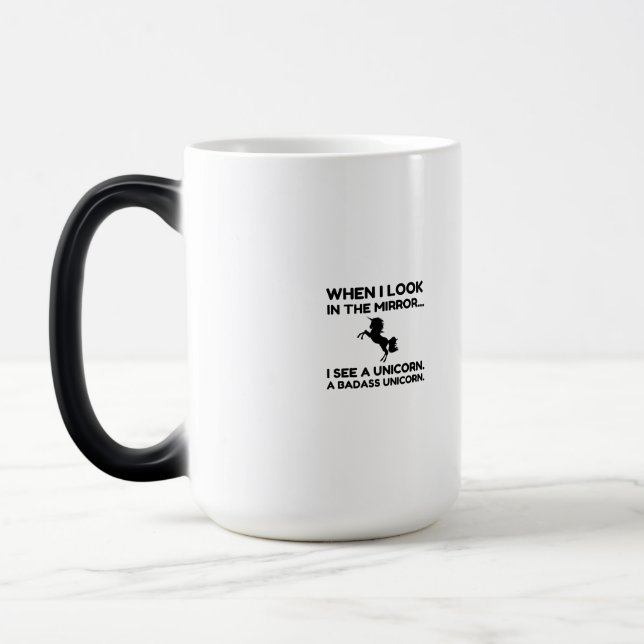 MUG MAGIC UNICORN DE BADASS (Gauche)