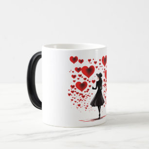 Mug Magic Valentines Day Hearts