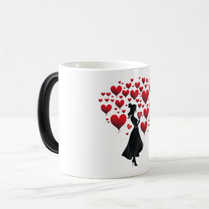 Mug Magic Valentines Day Hearts