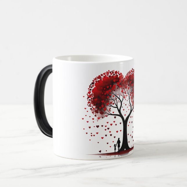 Mug Magic Valentines Day Hearts (Devant gauche)