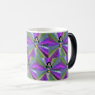 Mug Magic Vibes à rouleaux des années 80 : Rétro