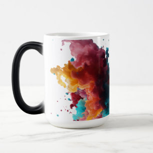 Mug Magic Vibrant Abstrait Couleur Tache
