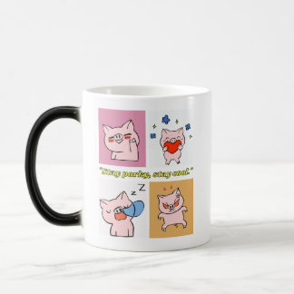 Mug Magic visages de citation de cochon