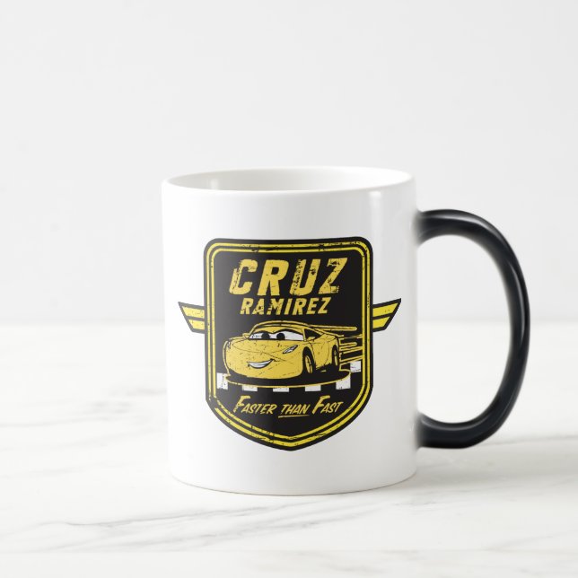 Mug Magic Voitures 3 | Cruz Ramirez - Plus rapide que rapide (Droite)