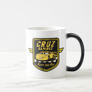 Mug Magic Voitures 3 Cruz Ramirez - Plus vite que rapide