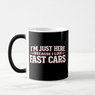 Mug Magic Voitures Rapides Drôles Passionnés de Voitures et