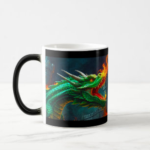 Mug Magic Welsh Dragon fournit le chauffage pour le château