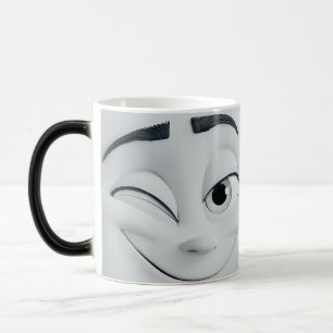 Mug Magic Winking Cartoon Face 3D