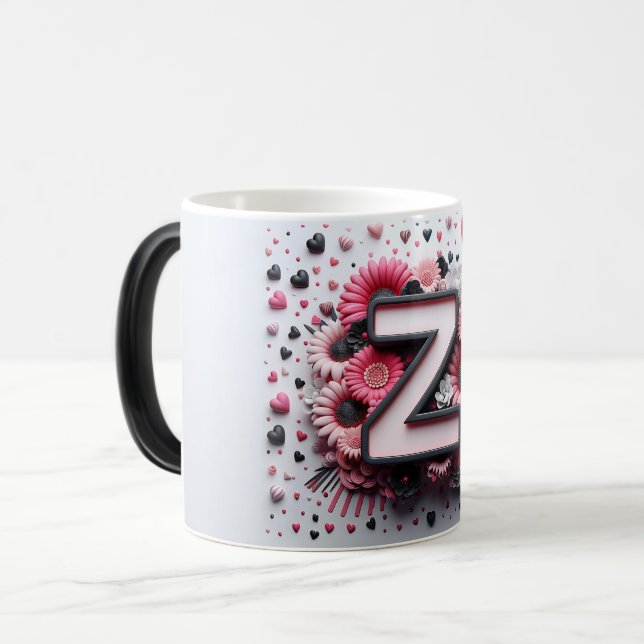 Mug Magic Z Valentine Alphabet 3D (Devant gauche)