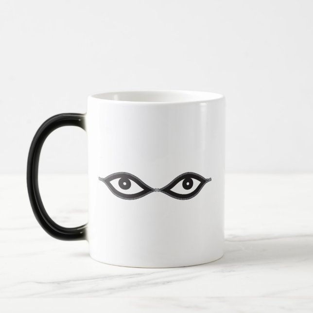 Mug Magic Zipper eyes (Gauche)