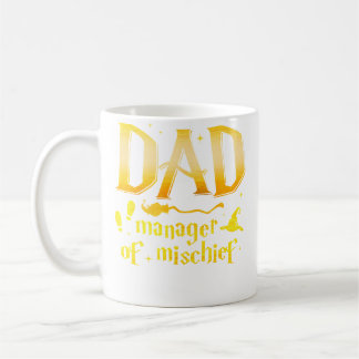 Mug Magical Dad Manager Of Mischief Birthday Family Ma