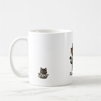 Mug Magical Paws - Chat Noir Ziggy Personnalisé 