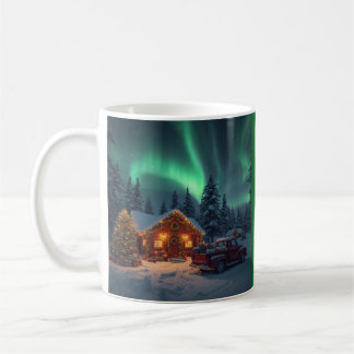 Mug Magical Winter Cabin Christmas
