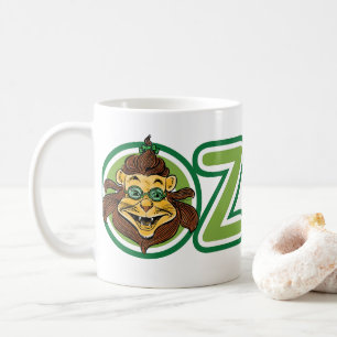 Mug Magicien d'Oz vintage, Lion dans la lettre O