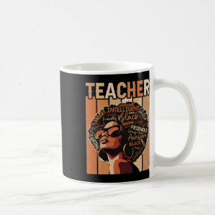 Mug Magie de l'enseignant noir Éducation à l'histoire