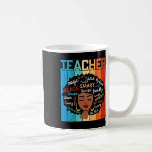 Mug Magie de l'enseignant noir Éducation à l'histoire