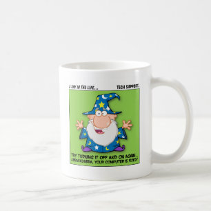 Mug Magie de support technique