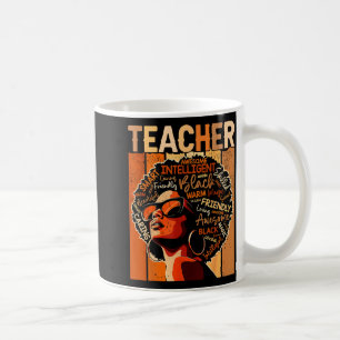Mug Magie des Enseignants Noirs Mois de l'Histoire des