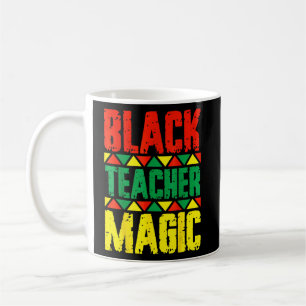 Mug Magie noire de l'enseignant Mois de l'histoire noi