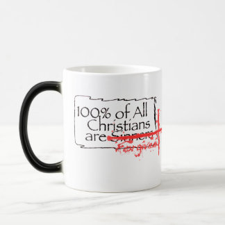Mug Magique 100% des chrétiens