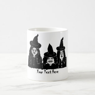 Mug Magique amusement effrayant de Halloween de sorcières