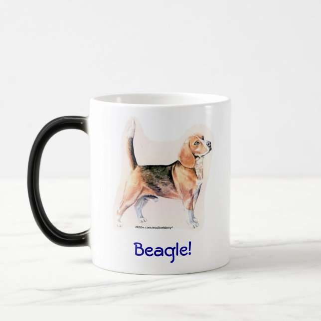 Mug Magique Beagle (Gauche)