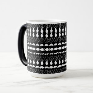 Mug Magique Black White Animaux Modernes Motif