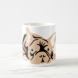 Mug Magique Bouledogue Français rose