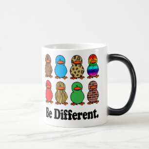 Mug Magique Canards Différents