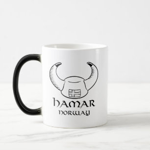 Mug Magique Casquette de Hamar Norvège Viking