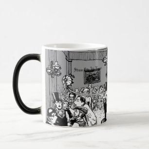 Mug Magique Chambre Stein de bière anglaise de ville de vapeu