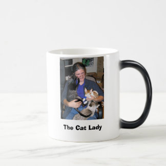 Mug Magique chat - smokey et verres, Madame de chat