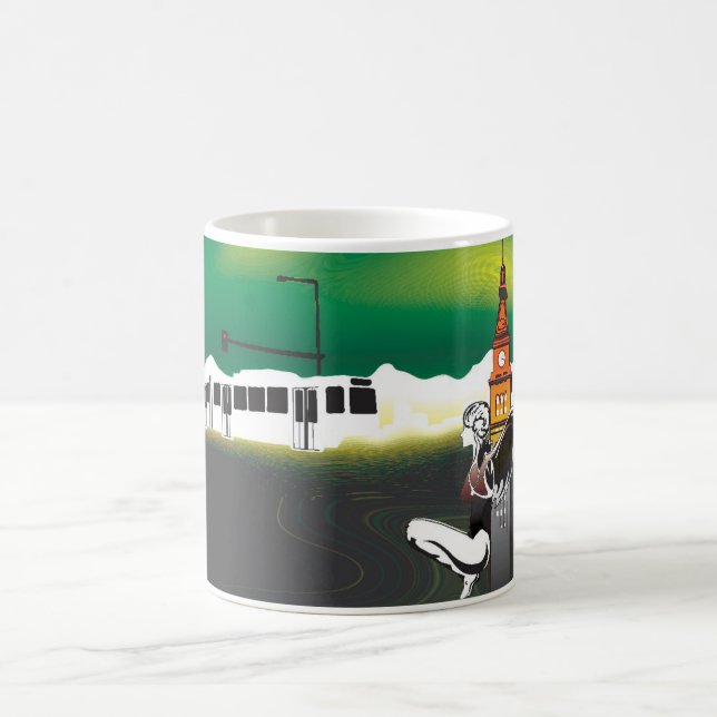 Mug Magique coloré. (Centre)