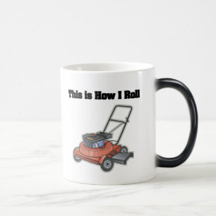 Mug Magique Comment je roule (tondeuse de pelouse)