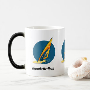 Mug magique de planche à voile