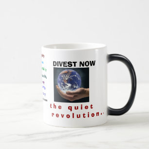 Mug Magique Désinvestissement créatif. Une étape puissante 