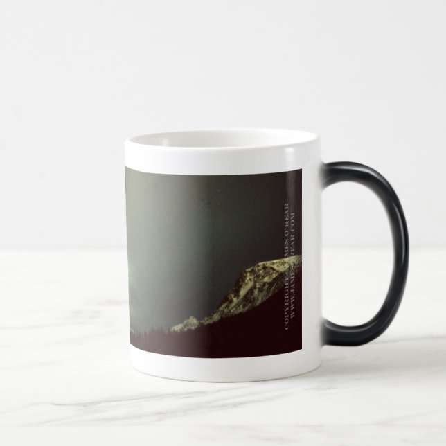 Mug Magique Embrasé à couvercle plat (Droite)